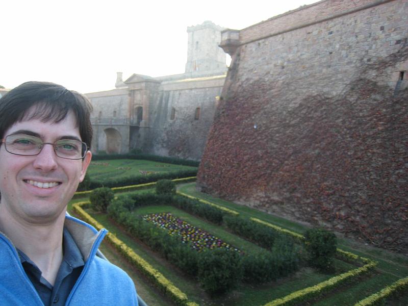 The castle at the top of Montjuc