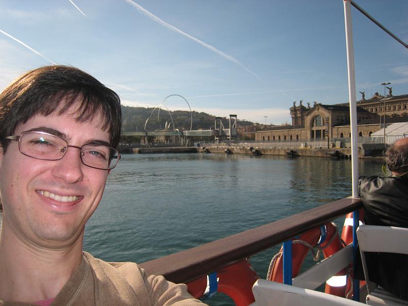 Hoopy sculpture looking out over the port