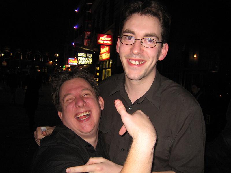 He may have had a few...